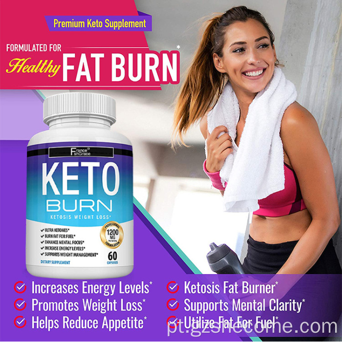 suplementos de perda de peso KETO Aumentar as cápsulas de ceto de energia